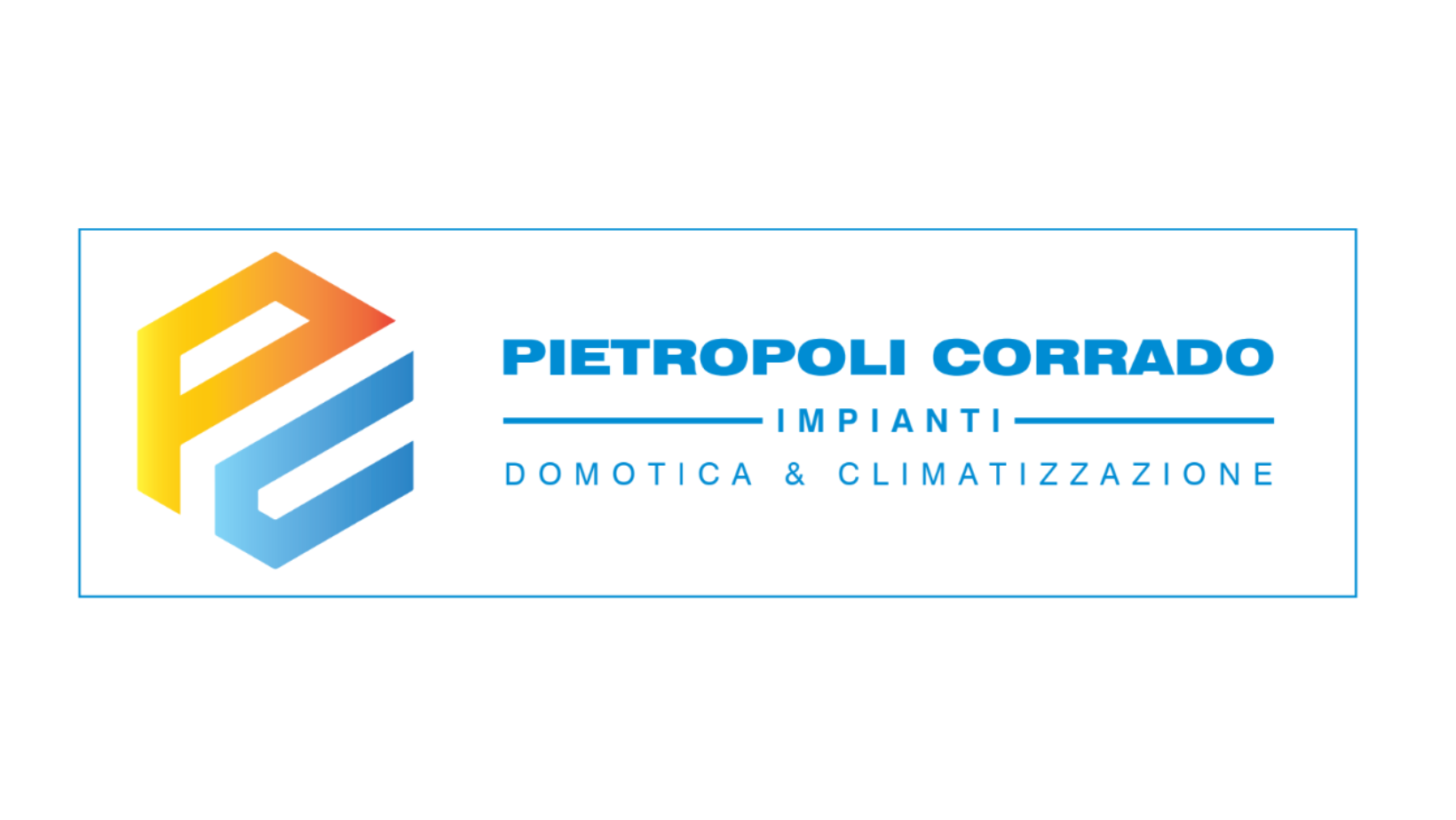 Impianti elettrici ed impianti di climatizzazione Logo